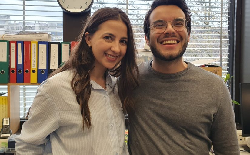 Welcome to our new PhDs Ioanna and Livio
