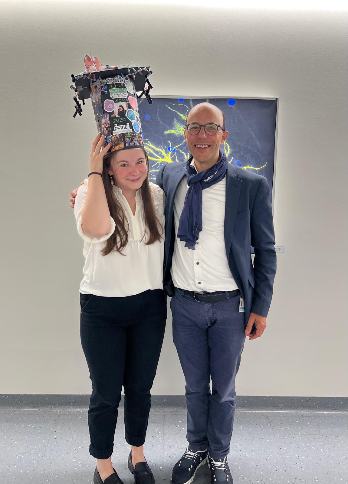 Congratulations to Dr. Zora!!